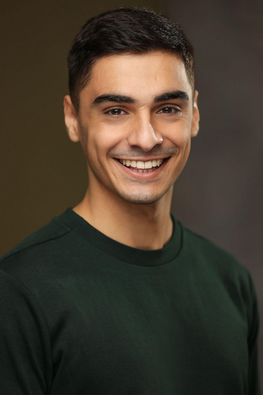 Portrait of Rayan Hadady, founder of Ceeb Moz headshot studio in King's Cross, London.